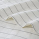 Linen Pinstripe Duvet Cover Set